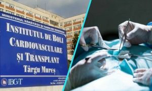 Primul transplant de cord din acest an, realizat la Târgu Mureș