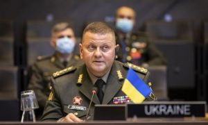 Gest uluitor făcut de comandantul-șef al Armatei Ucrainei: Toată lumea a rămas mască