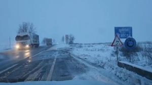 Stare de ALERTĂ în județul Vrancea din cauza zăpezii și viscolului