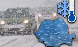 Iarna s-a întors complet în România: Temperaturi minime record