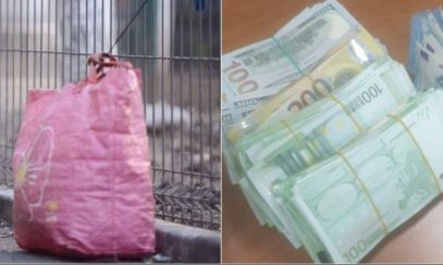 DETALII despre banii găsiţi într-o sacoşă de rafie la Piața Romană din București