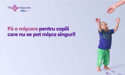 Aproximativ 25% din copiii născuți în România au nevoie de terapie motorie în primul an de viață