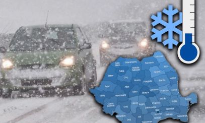 ANM, Prognoză Meteo pentru luna februarie: În ce zone ale țării va ninge 
