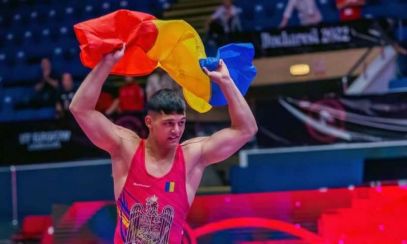 AUR pentru România: Gabriel Eduardo Stan a câștigat Europeanul Under-17 la Lupte