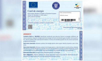 Schimbări la utilizarea cardurilor de ENERGIE pentru români
